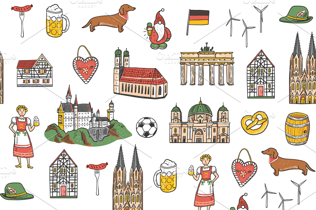 Germany Map, an Education Illustration by GooseFrol (Photo 6 of 7)