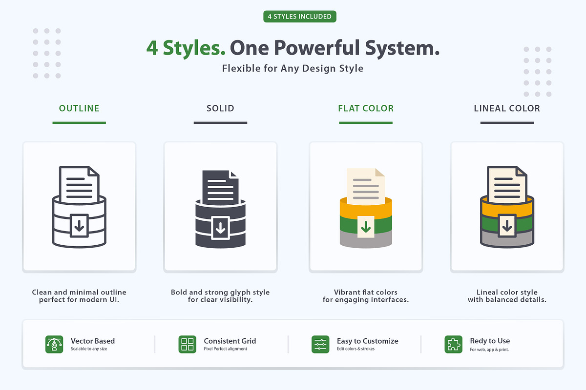Enterprise Workflow Icons Pack, an Outline Icon by vexper (Photo 4 of 8)
