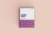 School Notebook Cover Mockup, a Merchandise Mockup by Graphicboom (Thumbnail 3 of 7)