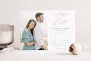 Calendar Save the Date Postcard, an Invitation Template by By Stephanie Design (Thumbnail 3 of 7)