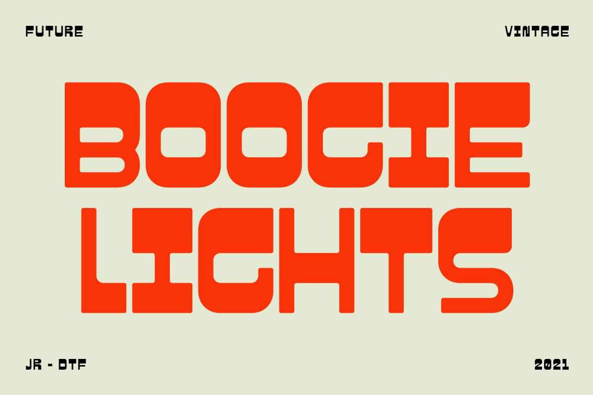 Nexbloc - Retro Futuristic Display, a Font by Juru Rancang Studio (Photo 3 of 10)
