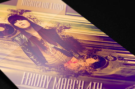 Nightclub flyer template 1