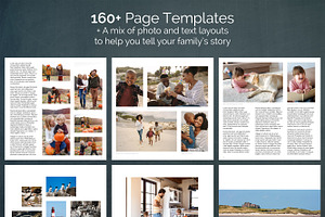 12x12 Family Photobook Template