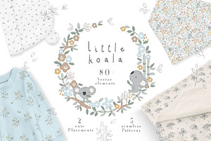 Cute, Ditsy, Little Koala Collection