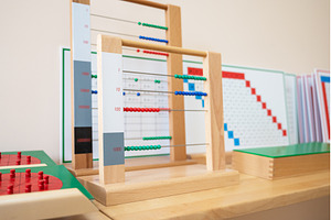 Montessori classroom interior, a School & Education Photo by Jan Jack Russo Media
