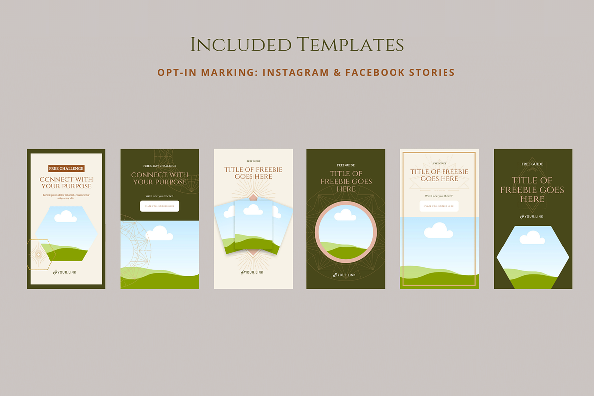 Spirituality & Mindfulness Templates, a Magazine Template by Brand Spanking You (Photo 18 of 25)