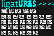 Funkymore - Vintage Font, a Script Font by Matsero (Thumbnail 9 of 10)