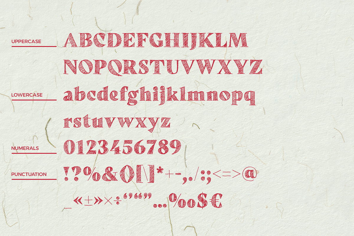 Holiday Sketch Font Duo, a Handwritten Font by Headfonts (Photo 8 of 9)