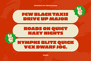 Fattonic, a Sans Serif Font by graphicook (Thumbnail 8 of 10)