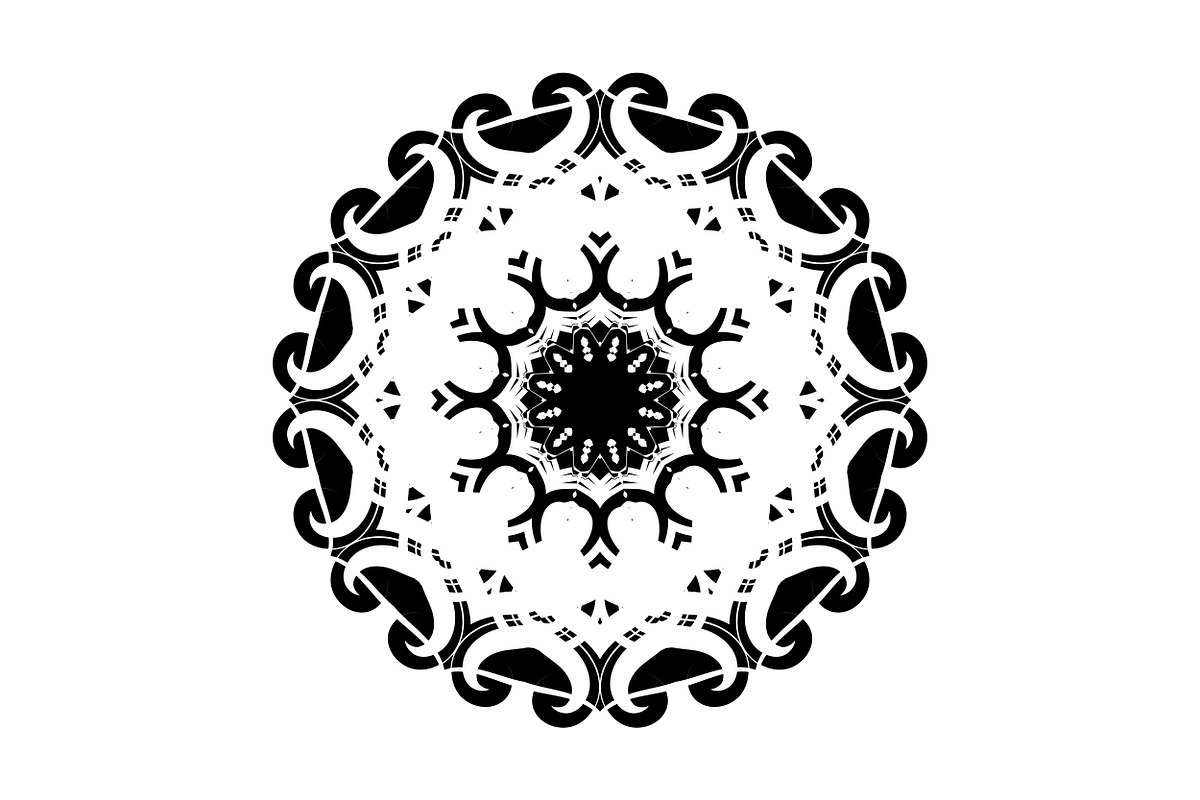 Elegant Mandala Line Art Collection, a Decorative Illustration by NJ Himel (Photo 45 of 101)