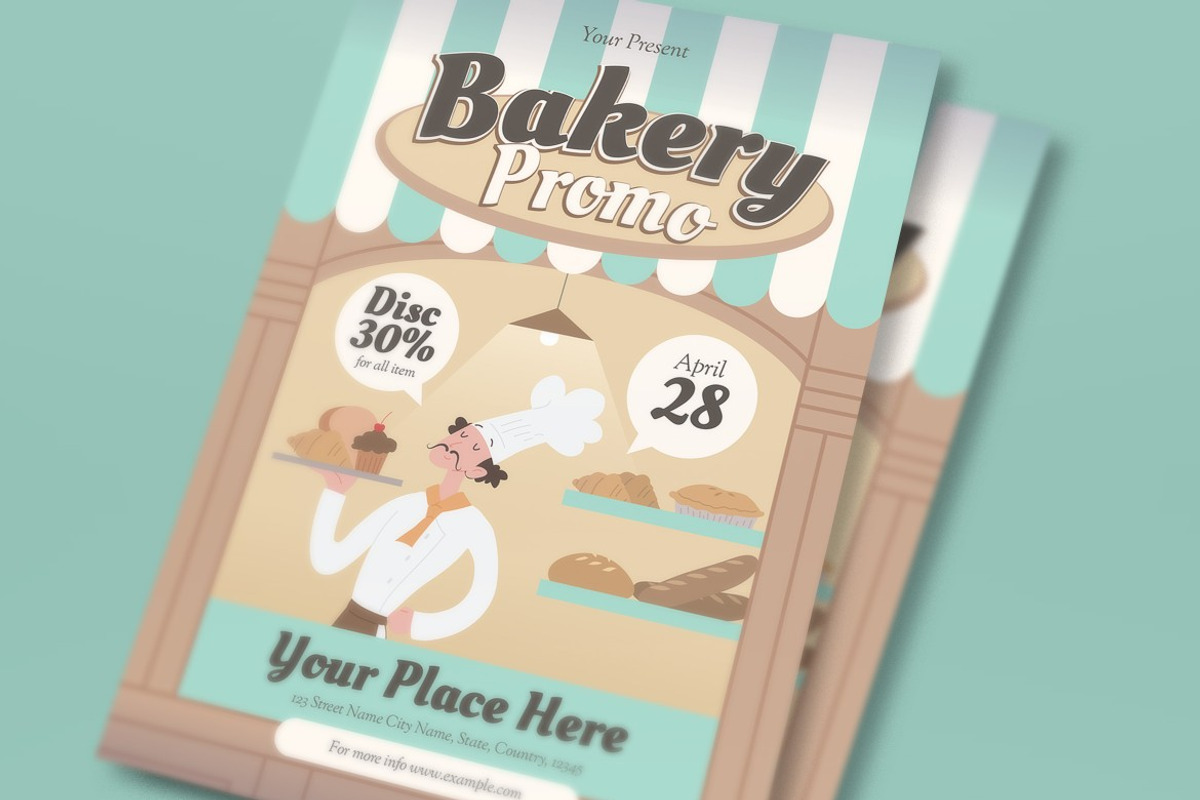 Bakery Promo Flyer preview 2