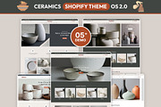Ceramics Responsive Shopify Theme, a Shopify Template by LogicGo Shopify Experts (Thumbnail 1 of 7)
