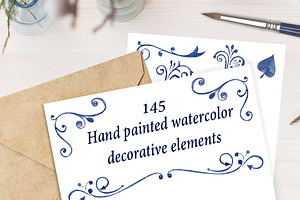 Elegant decorative elements
