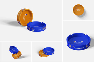 Ashtray Mockup, a Product Mockup by Indah