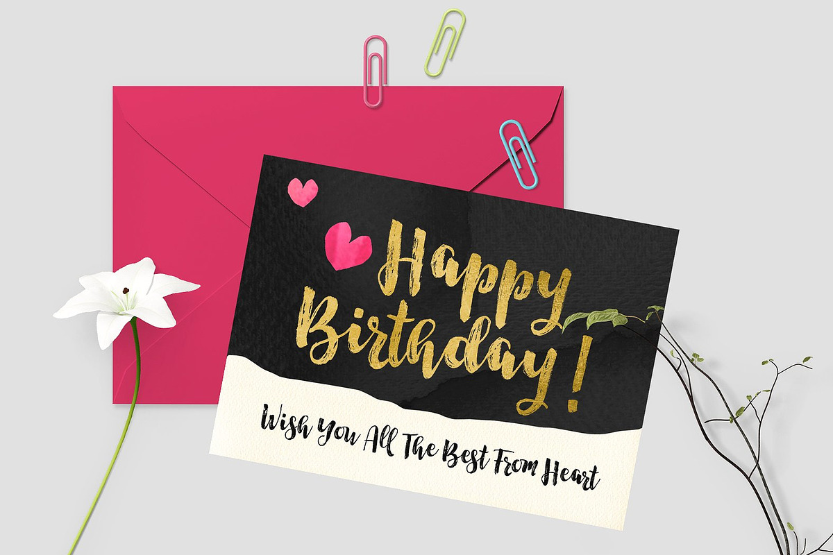 Start Today - Brush Font Duo preview 8
