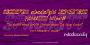 Sprokett™, a Font by MINDCANDY (Thumbnail 2 of 4)