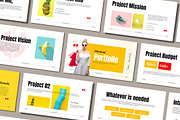 Bold and Bright Portfolio, a Presentation Template by Mighty-Slide (Thumbnail 1 of 5)