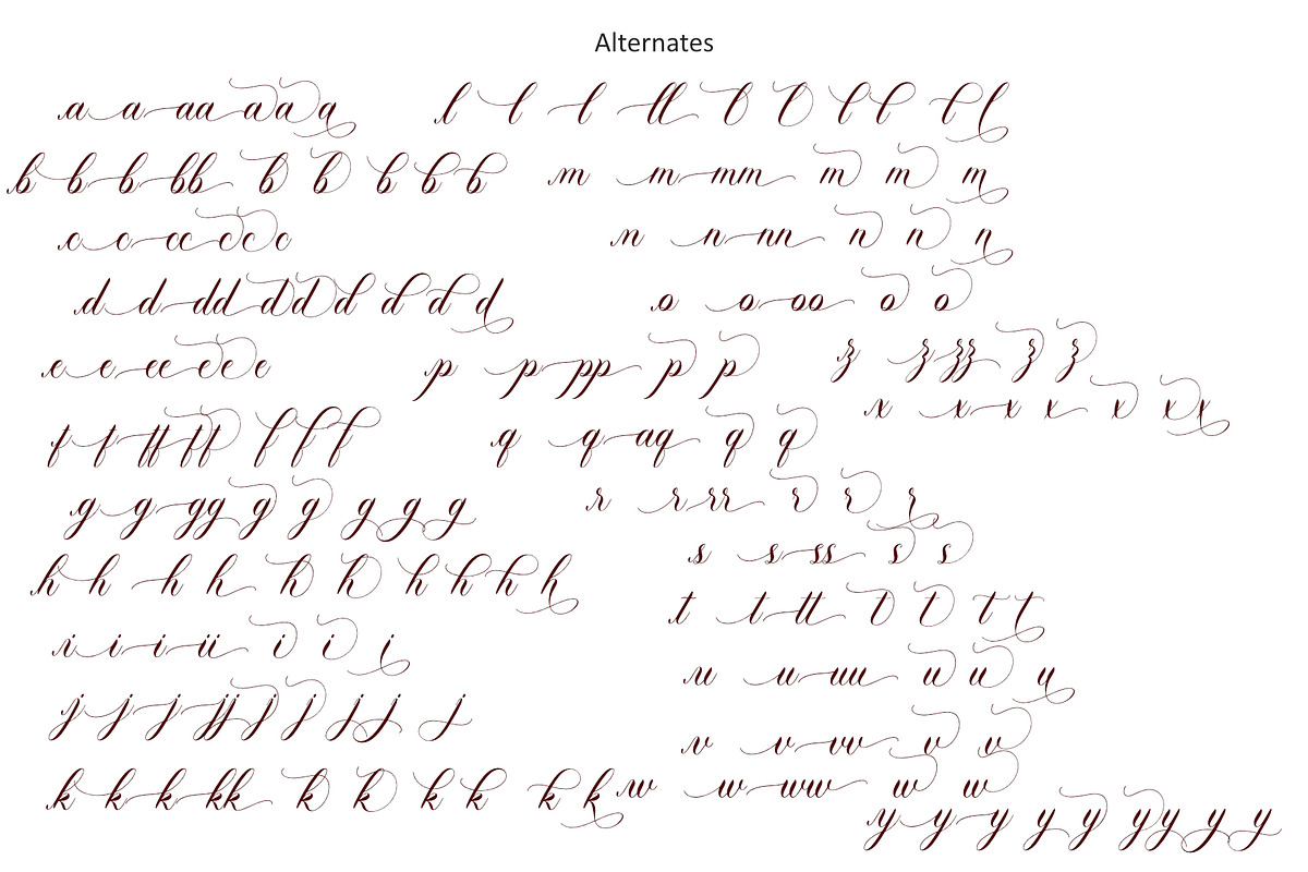 Alorentine Belle, a Script Font by Jackgridden (Photo 7 of 18)