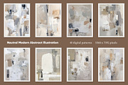 Neutral Modern Abstract Illustration, a Decorative Illustration by Housui Patterns (Thumbnail 2 of 9)