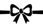 Decorative Bow Silhouette Bundle, an Illustration by Creativeshirt (Thumbnail 44 of 51)
