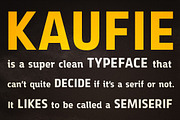 Kaufie + Webfont, a Sans Serif Font by Haäfe & Haph (Thumbnail 2 of 3)