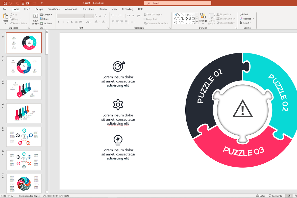 Next Level PowerPoint Presentation, a Presentation Template by Infographics project (Photo 4 of 13)
