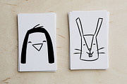 Black and white cartoon animals set., an Animal Illustration by DeShoff Art (Thumbnail 4 of 4)
