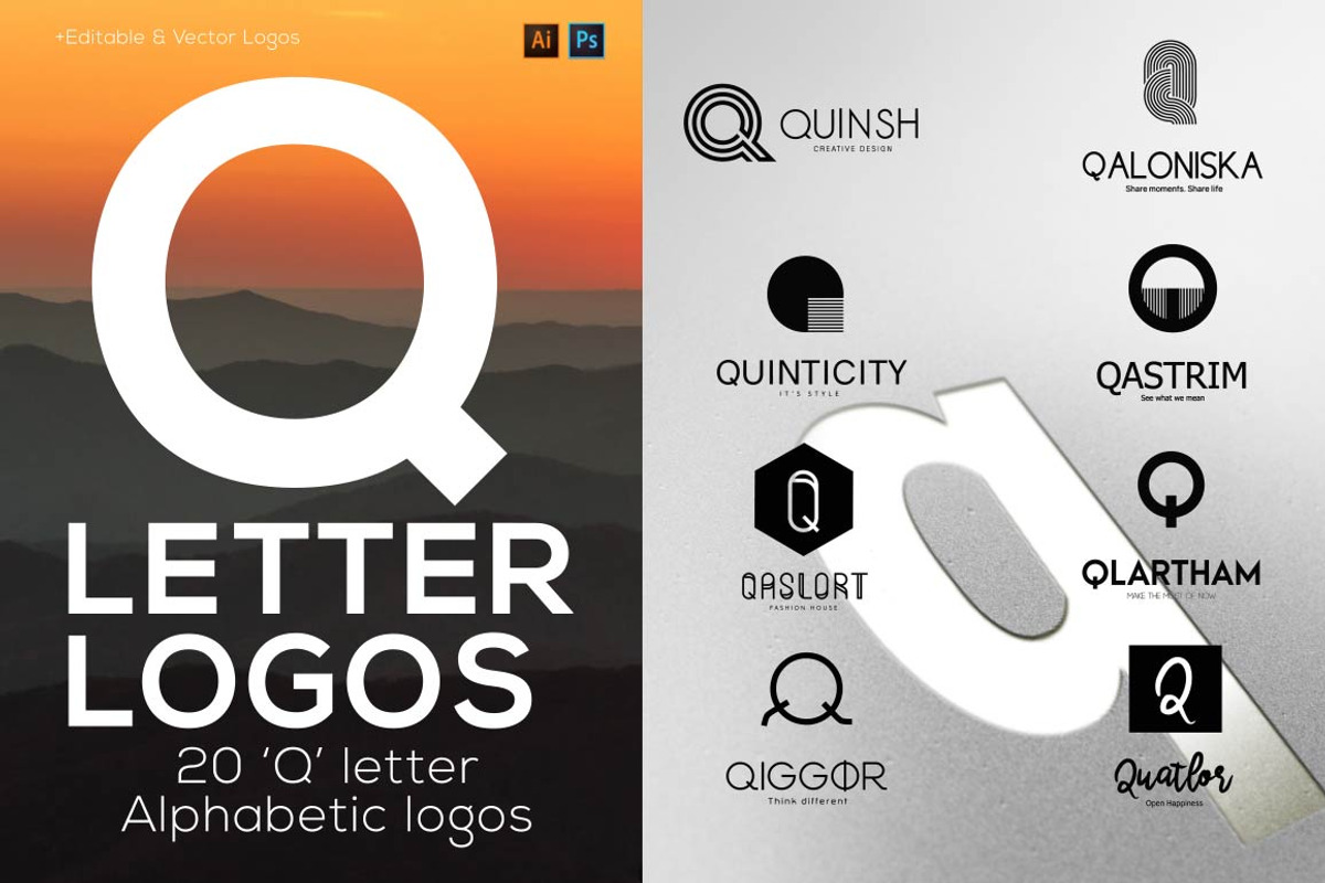 520 A to Z Logos Bundle, a Branding & Logo Template by AN Productions (Photo 37 of 58)