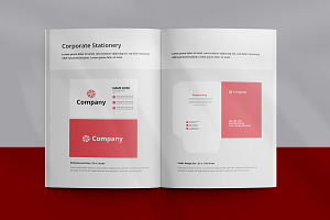 Brand Guidelines Layout Template