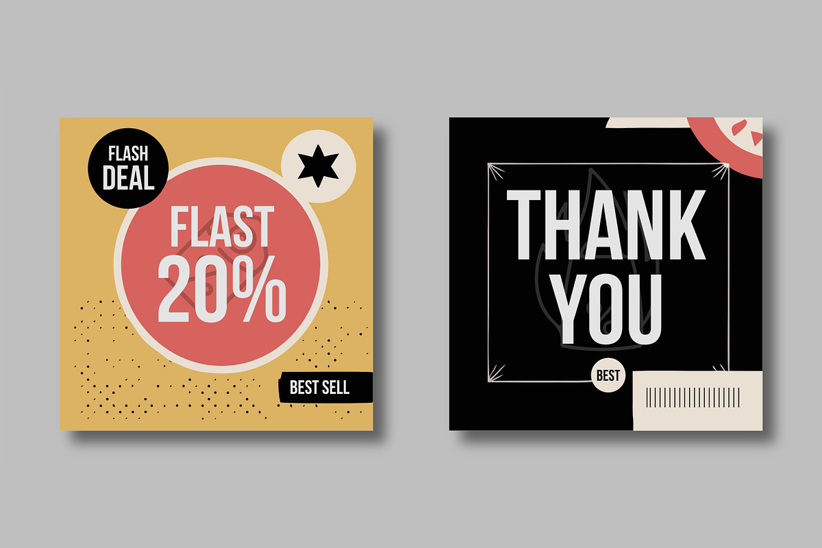 Black Friday Editable Social Media, a Social Media Template by MightyDesign (Photo 5 of 8)