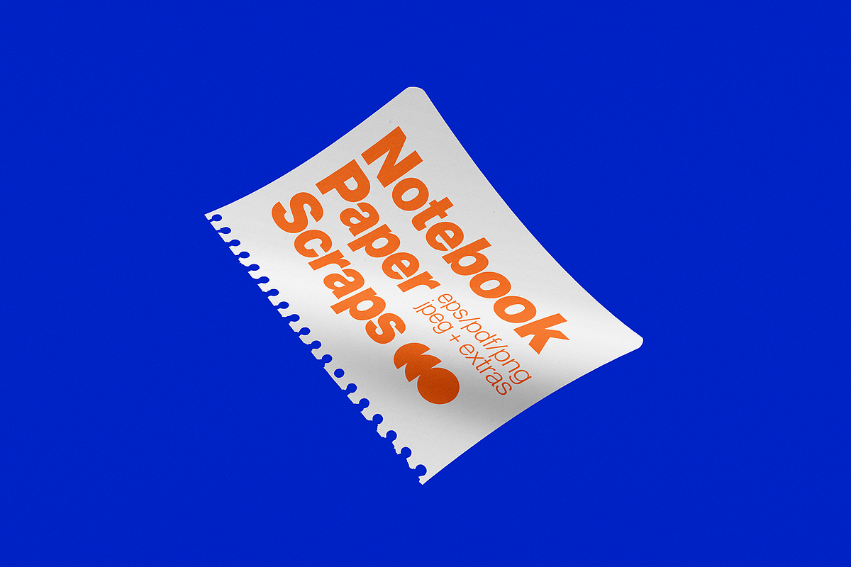 Notebook Paper Scraps, an Object Graphic by Texture Fabrik (Photo 13 of 14)