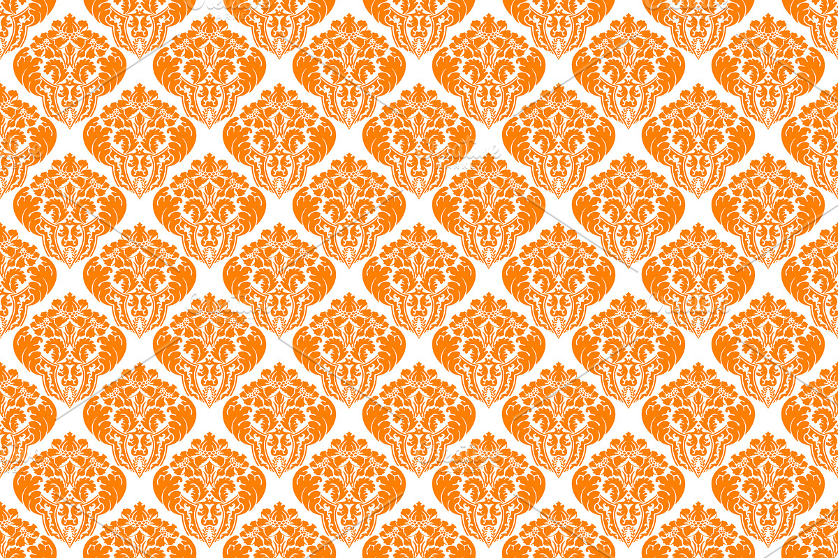 1,440 Damask Patterns in 60 Colors, a Pattern Graphic by Paper Element (Photo 10 of 22)