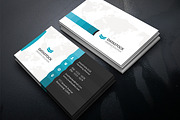 Modern Corporate Business Card, a Business Card Template by InfinityArt (Thumbnail 2 of 4)