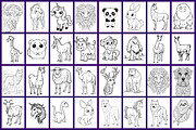 Animal Coloring Page, a Graphic by Forhadx5 (Thumbnail 6 of 10)