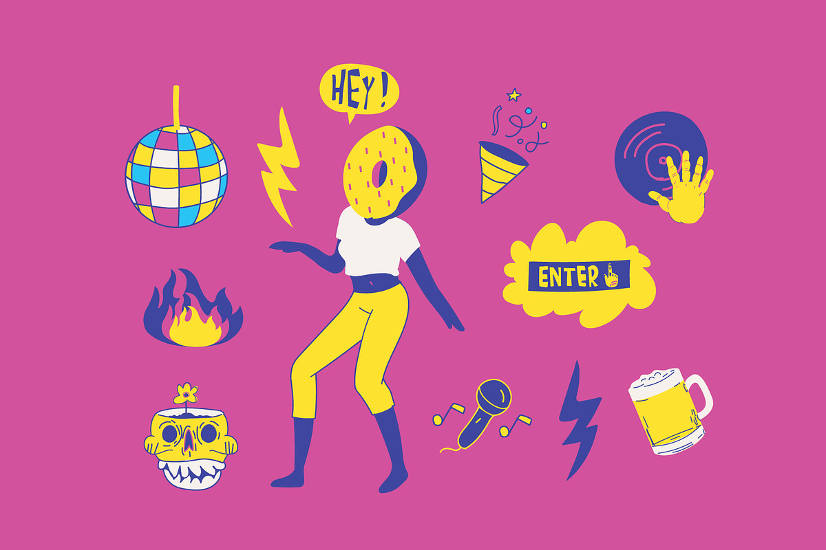 Pop icons, an Illustration by Volkan Aydemir (Photo 4 of 4)