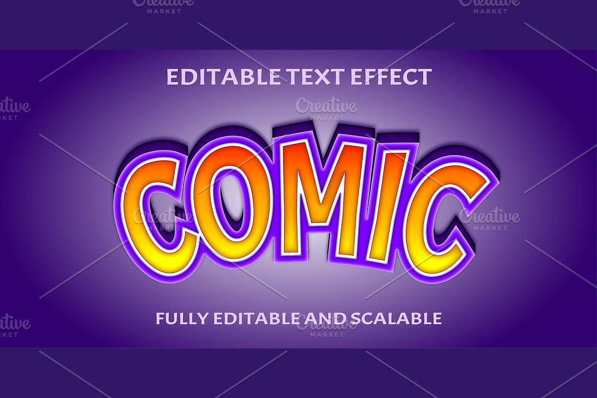 Text effect for illustrator, a Brushes & More by Kurniawan98 (Photo 3 of 10)