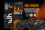 BACKBONES Futuristic Sci Fi Font, a Sans Serif Font by Templatiostudio (Thumbnail 8 of 12)