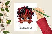 Peek a Boo Boy Sublimation Clipart, a Work Illustration by Dream Creation (Thumbnail 2 of 5)