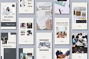 Elegant Social Media Story Templates, a Social Media Template by BoontenStudio (Thumbnail 5 of 8)