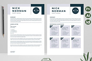 Best Resume Template, a Resume Template by Attractive Resume (Thumbnail 3 of 3)
