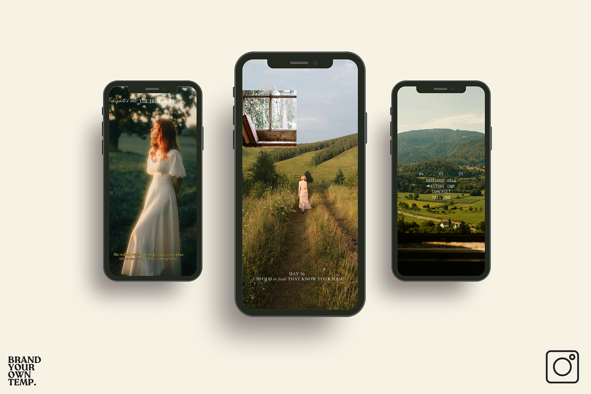 Brae: Romantic Countryside Templates preview 7
