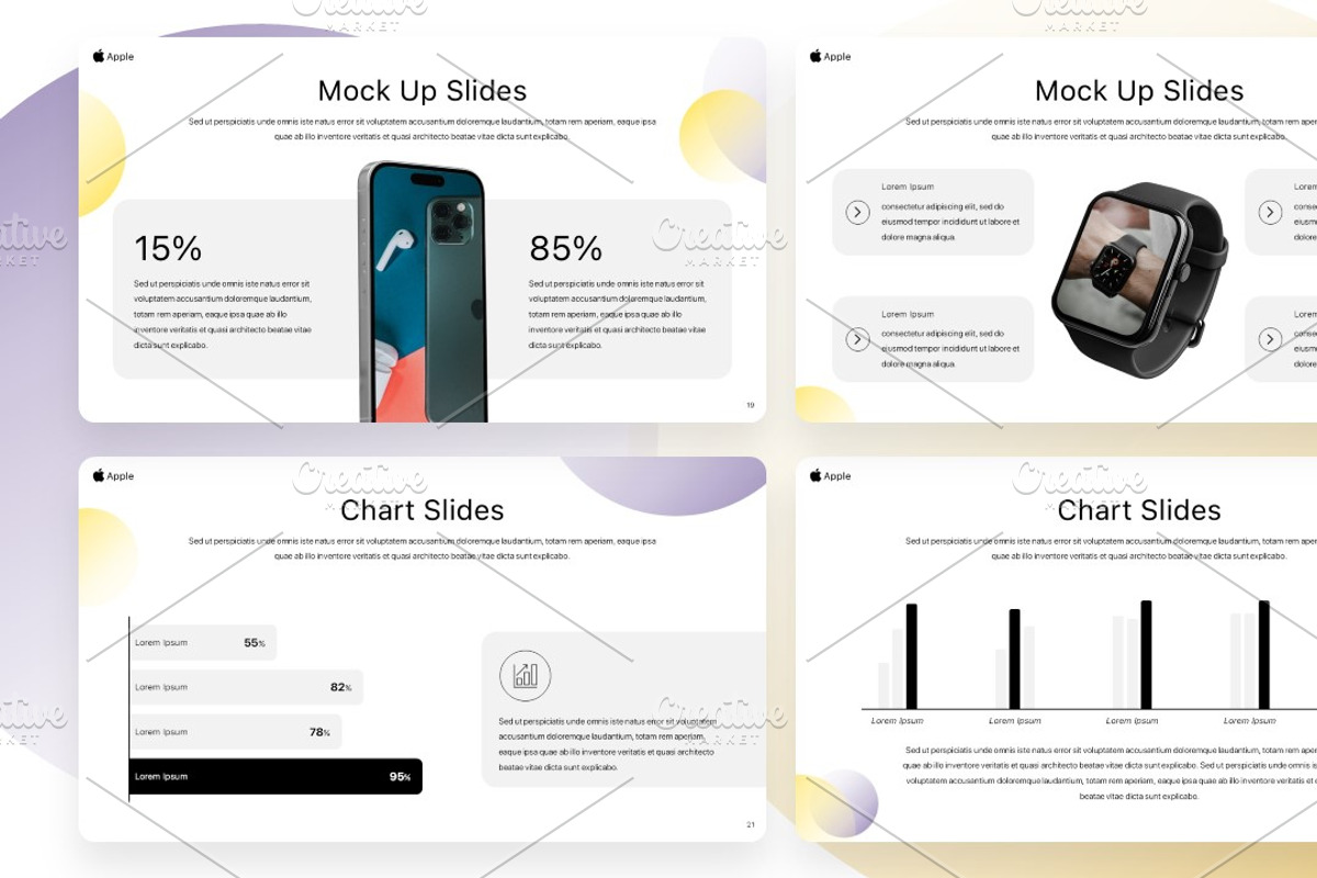 Apple Presentation Template, a Presentation Template by Interpitch (Photo 6 of 9)