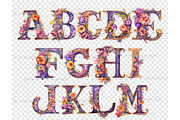 Autumn Alphabet Bundle | Halloween, a Decorative Illustration by GlamArtZhanna (Thumbnail 4 of 5)