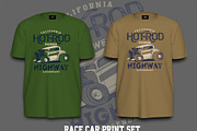 Race car print set, an Education Illustration by swsctn (Thumbnail 6 of 6)