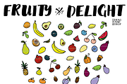 HAND DRAWN FRUIT BUNDLE - VEGAN, a Food Illustration by MVMG (Thumbnail 2 of 2)