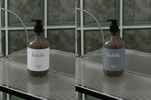 Dispenser Bottle Mockup PSD, a Household Mockup by Feel This
