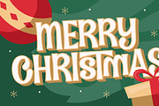 Crilas – Christmas Display Font, a Sans Serif Font by MaikoHatta (Thumbnail 2 of 8)