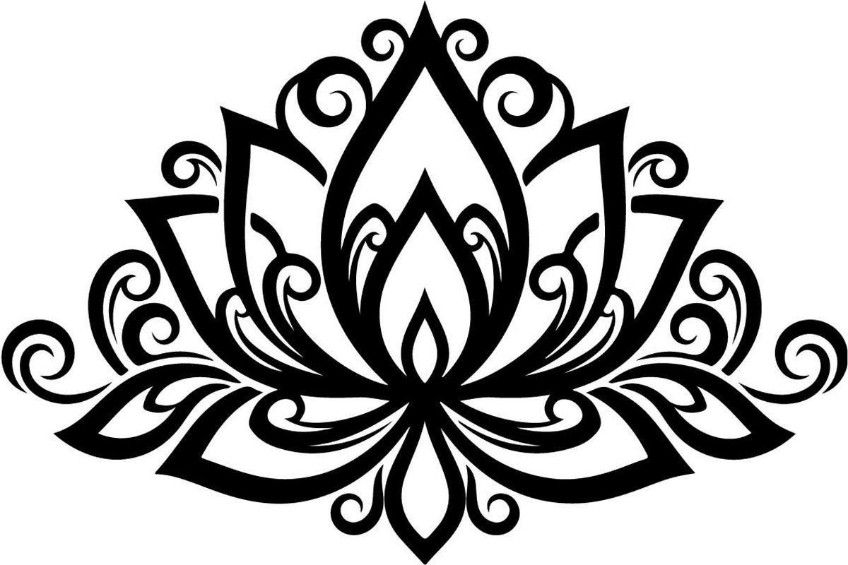 Decorative Lotus Flower, an Object Graphic by Creativeshirt (Photo 13 of 14)