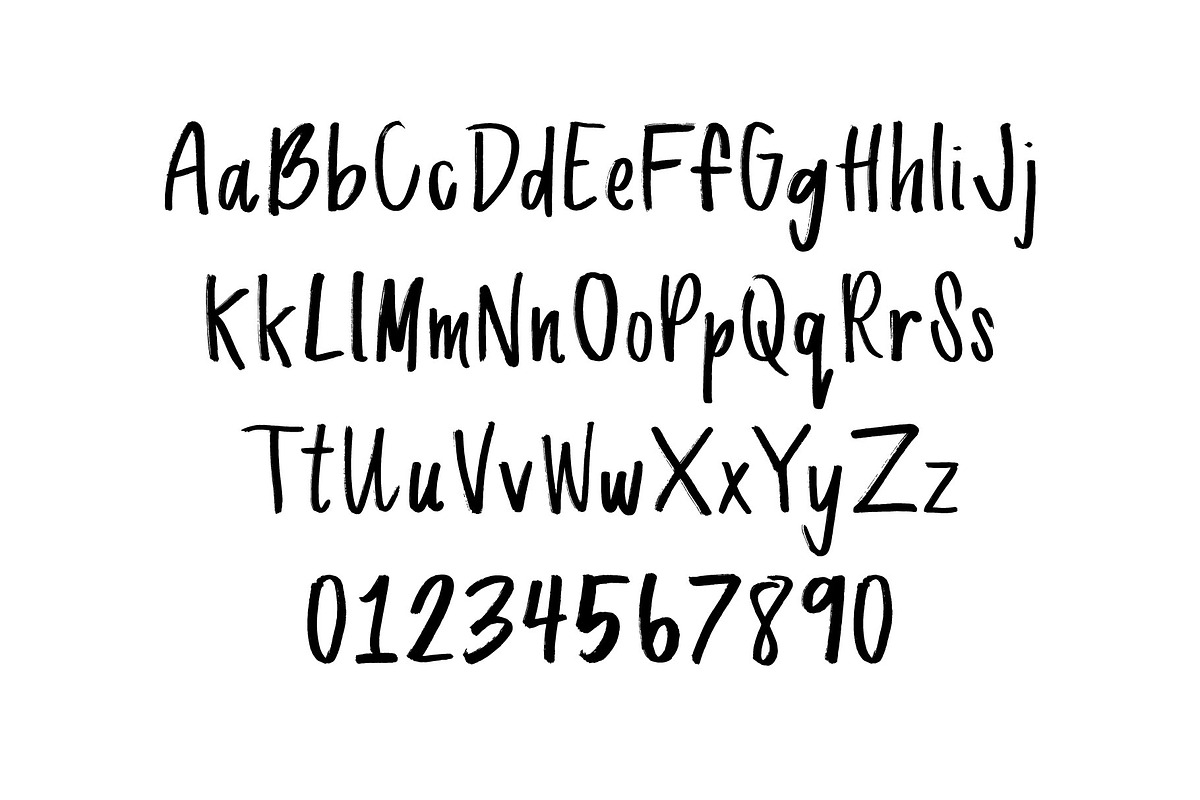 Bayside Hand - Hand Drawn Font preview 2