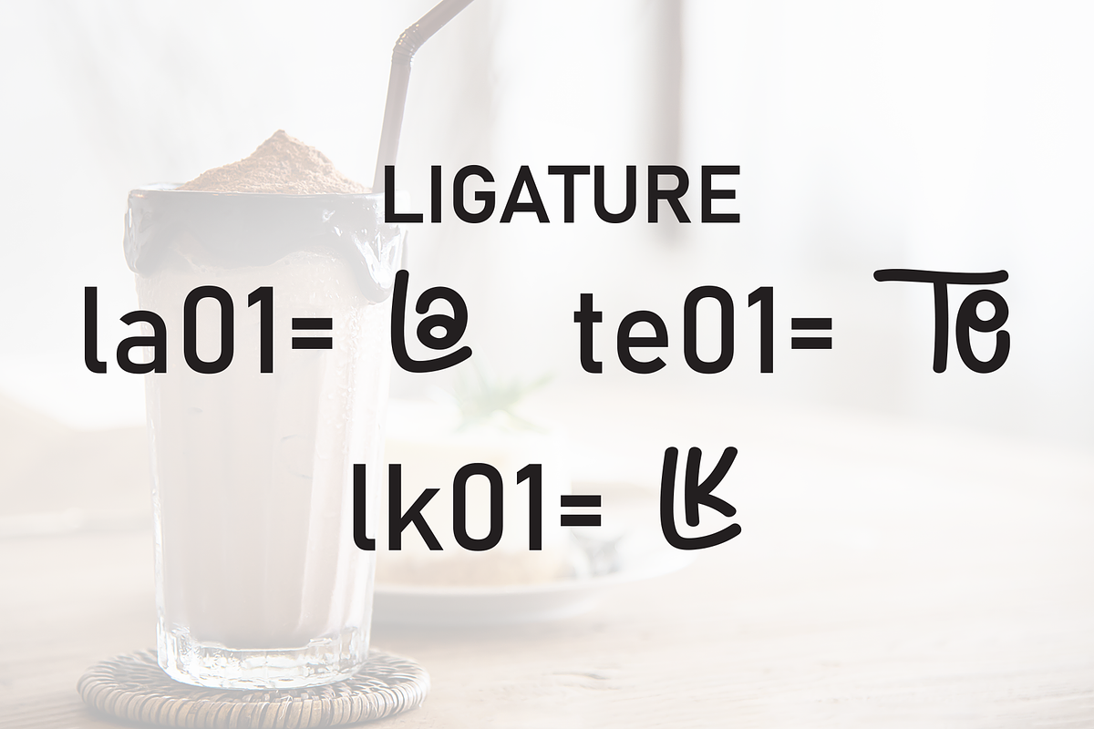 Milk Chocolate | Script Font, a Script Font by Scratchones (Photo 8 of 9)
